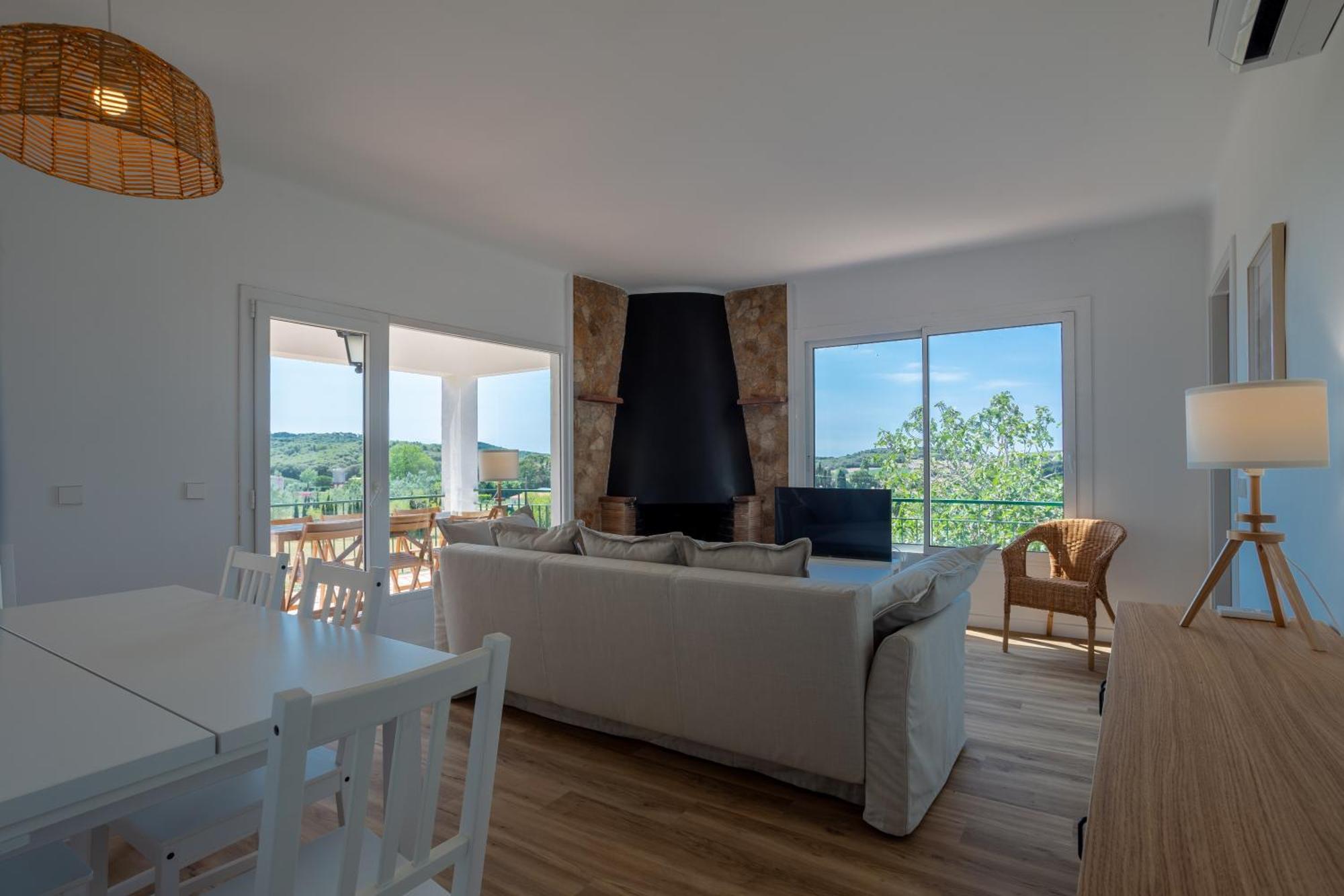 Mas Valenti 1511 Pensionat Vall-Llobrega Rum bild