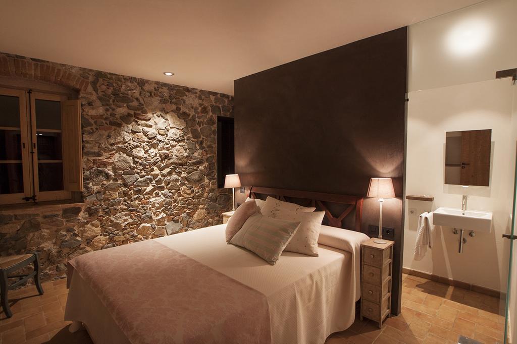 Mas Valenti 1511 Pensionat Vall-Llobrega Rum bild